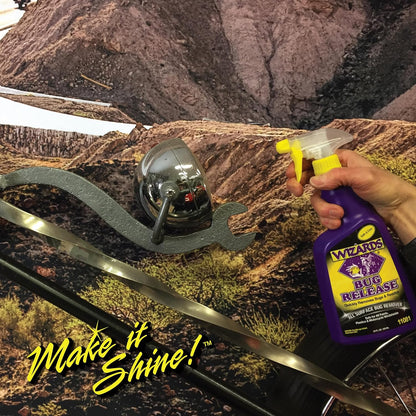 Wizards Bug Release - All Surface Bug Remover and Wash for All Vehicles - Softens and Neutralizes Acidic Bug Protein - Doubles as Spot Cleaner and Pre-Soak Car Cleaner - 22 Fl Oz