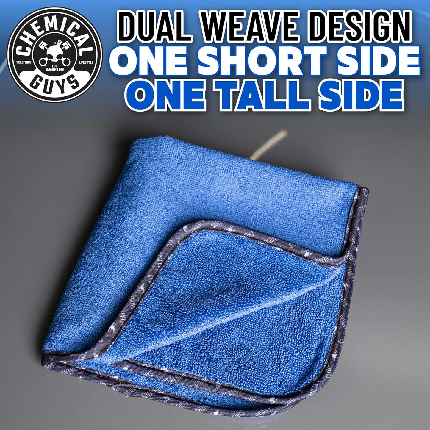 Chemical Guys Professional Grade Premium Microfiber Towels for Cars, Gold, 16" x 16", Ultra-Soft and Scratch-Free Car Detailing Cloths for Trucks, Motorcycles, and More - 12 Pack