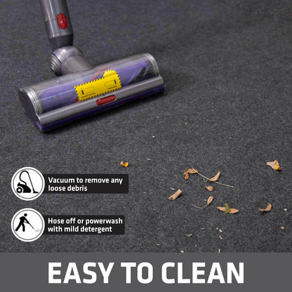 Drymate XL Oil Spill Mat (36" x 59"), Premium Absorbent Oil Pad, Reusable, Washable, Durable, Waterproof Backing Contains Liquids, Protects Garage Floor Surface (USA Made)