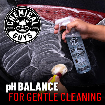 Chemical Guys Nonsense, Odorless Cleaner For Car Interior and Exterior All Purpose Cleaning Spray for Vinyl, Rubber, Plastic, Carpet, Upholstery, and Engine Bays Foaming Deep Cleaning Formula 16 oz
