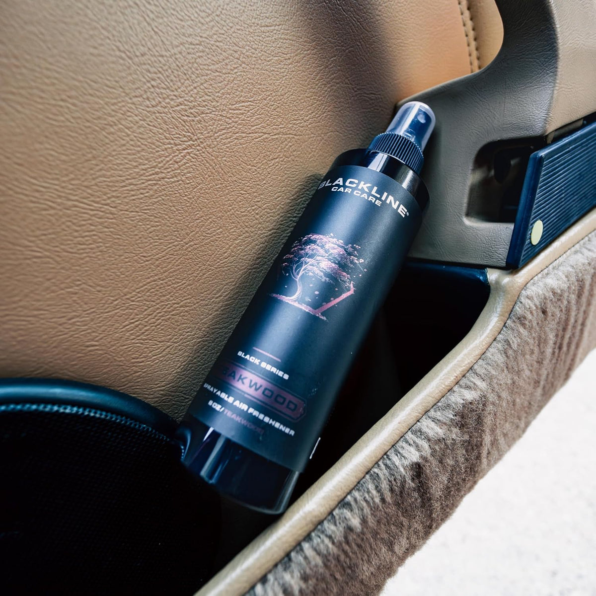 Blackline Car Care - Ocean Breeze Car Air Freshener Spray, Premium Odor Eliminator for Cars, Trucks, RVs, SUV, or Home Use - 8 fl OZ - Air Freshener - Ocean Breeze Spray