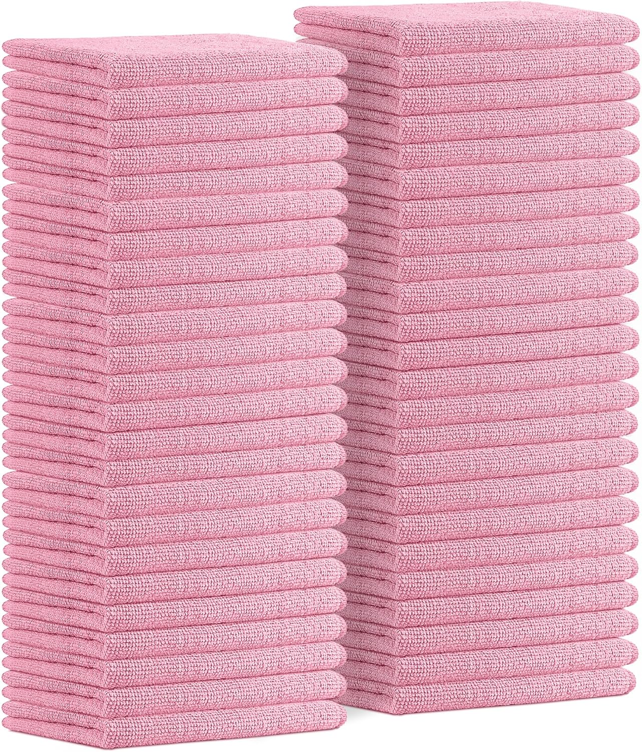Avalon Towels Microfiber Cleaning Cloths (Value Pack of 36) - Size 16 x 16 Inches, Highly Absorbent Cleaning Rags, Lint Free, Reusable and Washable, Microfiber Towels for Cars