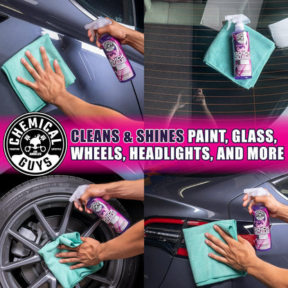 Chemical Guys Synthetic Quick Detailer – High Gloss Quick Detailer Spray, Safe for Cars, Trucks, SUVs, Motorcycles and RVs, Remove Dust, Fingerprints & Smudges, Enhances Shine & Protection, 16 fl oz