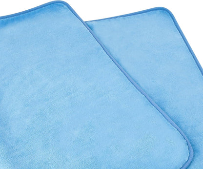 Amazon Basics Super Absorbent Microfiber Car Drying Towel, Streak-Free, Non-Abrasive, 36"L x 25"W, Gray