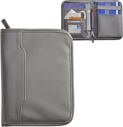 High Road Car Owners Manual Case and Glove Compartment Document Holder - Pebbled Faux Leather Glove Box Organizer for Car, SUV, Truck