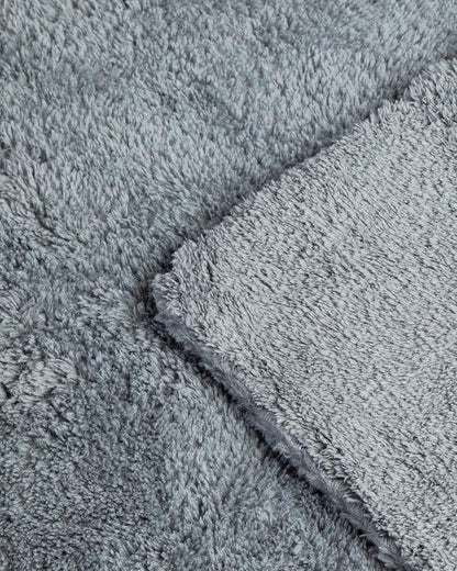 Adam's Borderless Grey Microfiber Towel (6pk) - Premium Ultra Soft Car Detailng Towel Cloths, 480gsm - Safe for Car Wash, Home Cleaning & Pet Drying Cloths (16 Inch x 16 Inch)