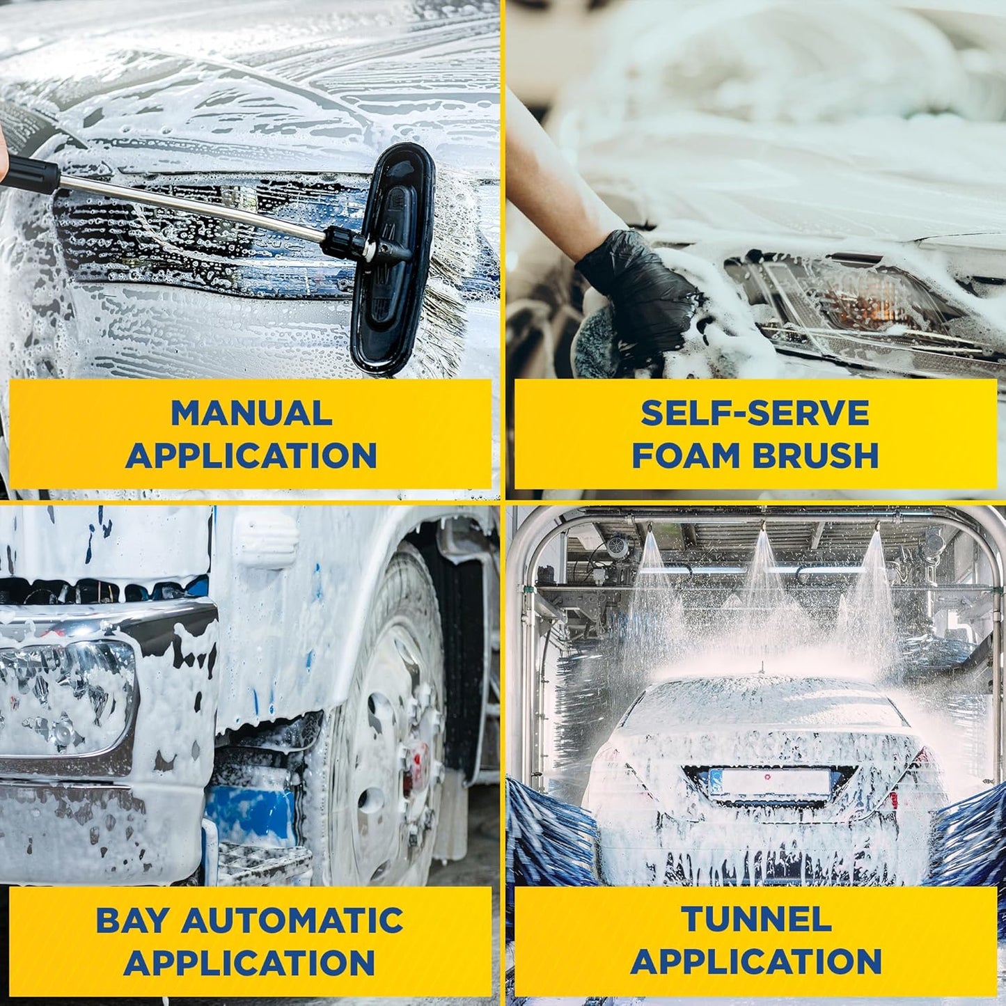 Zep Blue Marvel Car and Truck Wash - 5 Gallon (1 Unit) 35635 - Ultra Concentrated High Foam, Provides Complete Coverage Without Damaging Paint