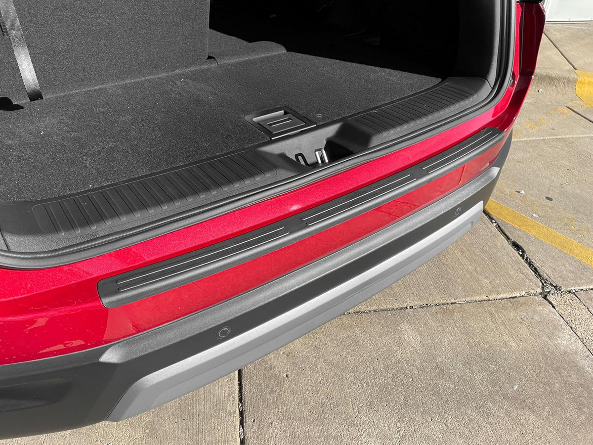 WeatherTech Custom BumperTopper for Honda Pilot, Rear Bumper Protector (BP0070), Black