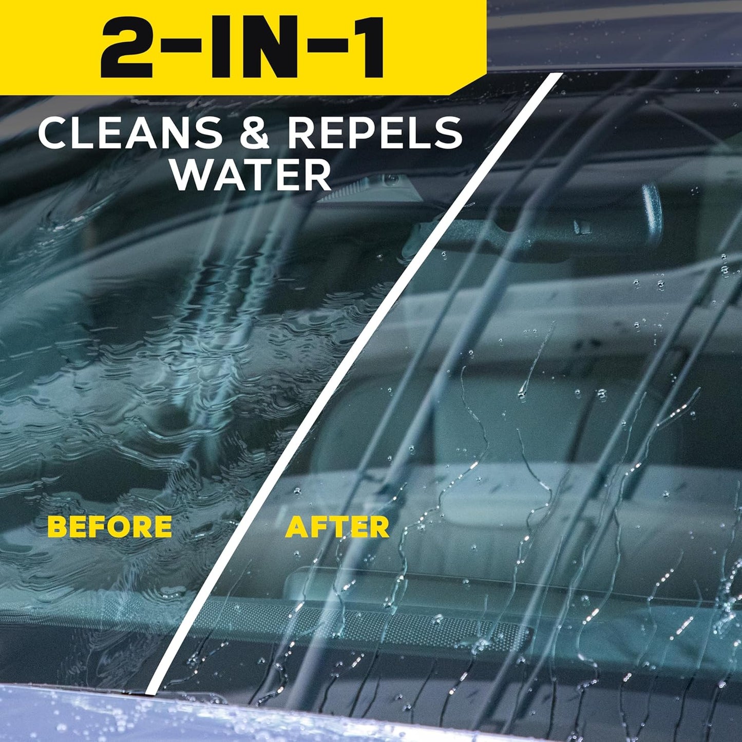 Meguiar's Perfect Clarity Glass Cleaner, Keep Windows, Windshields, and Mirrors Gleaming using a Premium Anti-Hazing Formula that Leaves a Superior Streak Free Finish, 24 Oz