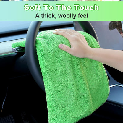 JOYMOOP Microfiber Towels for Cars, 2 Pack 35.4" x 23.6" Car Drying Towel, Dark Gray Reusable Car Towel, Quick Drying Car Microfiber Cleaning Cloth for RVs, SUVs, Trucks
