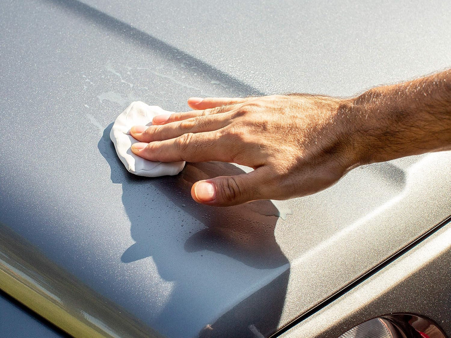 Meguiar's G10240 Smooth Surface XL Clay Kit - Includes 240 Grams of Clay Bars, Quik Detailer Spray Bottle and Microfiber Towel