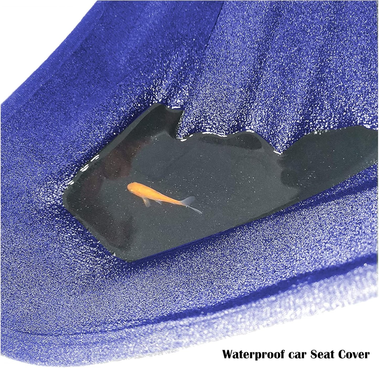 Car Seat Cover Protector Front Seats,for Gym Workout,Running,Swimming,Beach and Hiking,Waterproof Sweat Towel Bucket Seat Covers for Cars SUV Trucks (Black, 1Pcs)