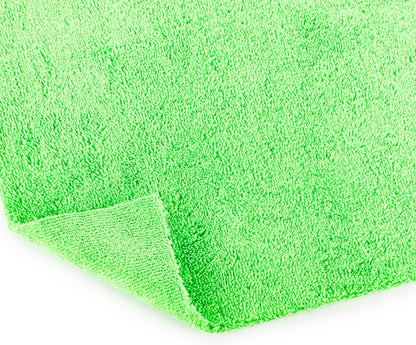 The Rag Company - Creature Edgeless Auto Detailing Towels (10-Pack) Professional 70/30 Blend, Dual-Pile Plush Microfiber, Buffing & Polishing, 420gsm, 16in x 16in, Black