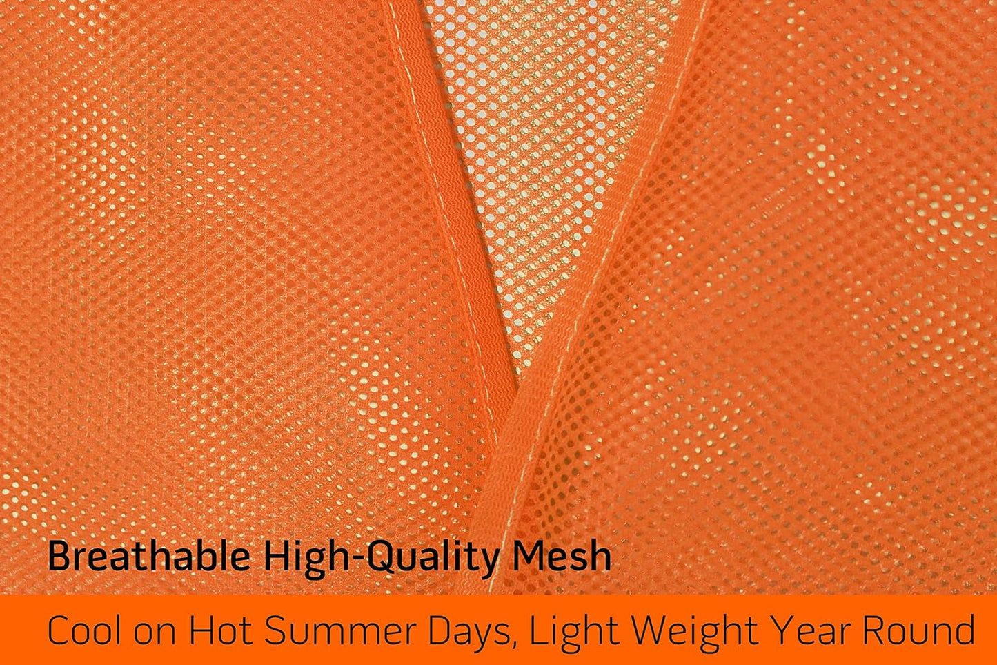 PeerBasics Safety Vests 10 Pack - Yellow Reflective High Visibility, Hi Vis Silver Strip, Men Women, Work, Cycling, Runner, Surveyor, Volunteer, Crossing Guard, Road, Construction, Neon (Mesh, 10)