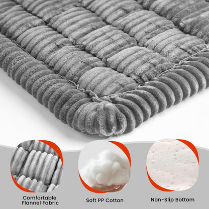 HiPetpy Backseat Dog Bed Mat for Car, Non-Slip Dog Bed for Car Back Seat, Soft & Cozy Dogs Blanket, Washable Travel Pet Mat Seat Protector for Cars, SUVs, Trucks