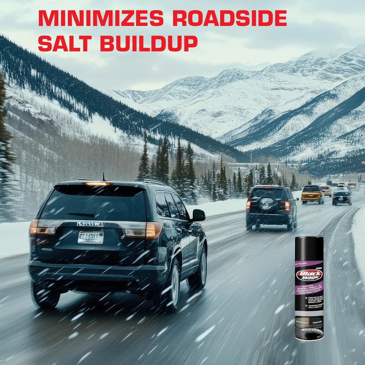 Black Magic 120218 No Scrub All Wheel Cleaner, 23 oz. (Pack of 2) - No Scrubbing Needed, Just Apply, Hose Off and Wipe for Clean Wheels Every Time