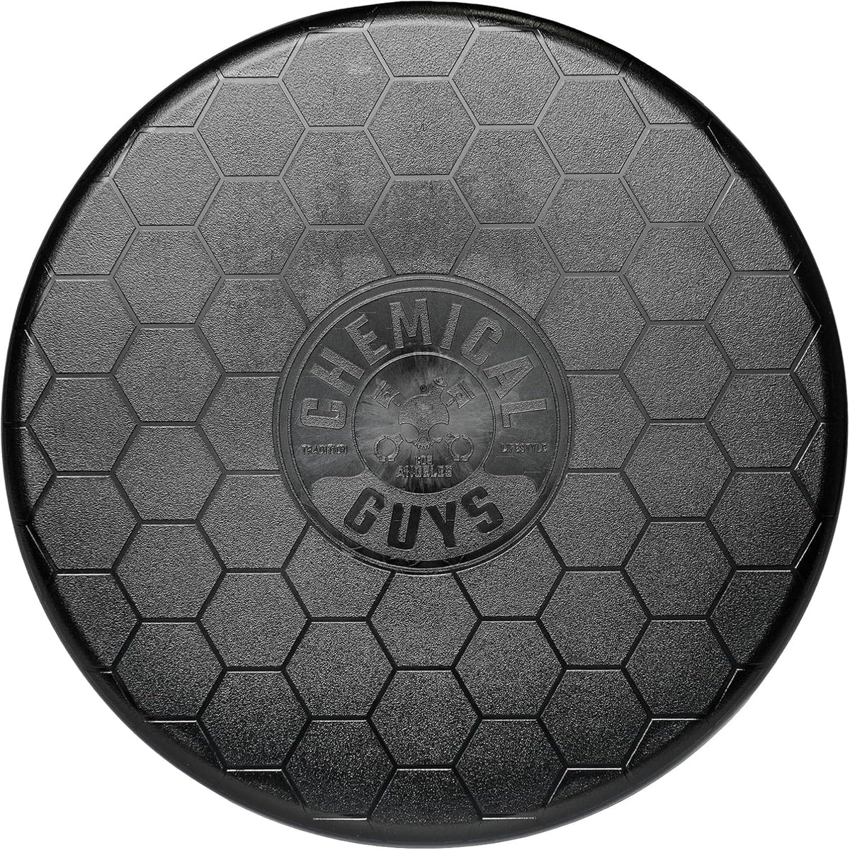 Chemical Guys IAI519 Car Wash Bucket Lid, Black (Can Be Used as Seat, Storage, Etc) - Fits Chemical Guys Bucket & Other Standard Buckets; Bucket Not Included