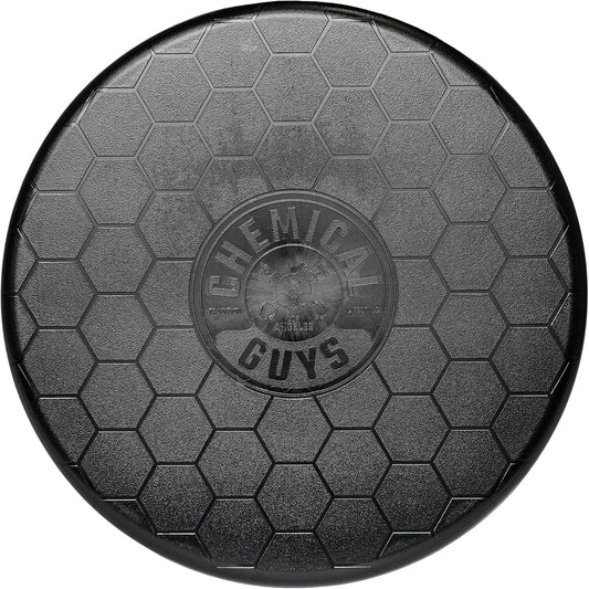 Chemical Guys IAI519 Car Wash Bucket Lid, Black (Can Be Used as Seat, Storage, Etc) - Fits Chemical Guys Bucket & Other Standard Buckets; Bucket Not Included