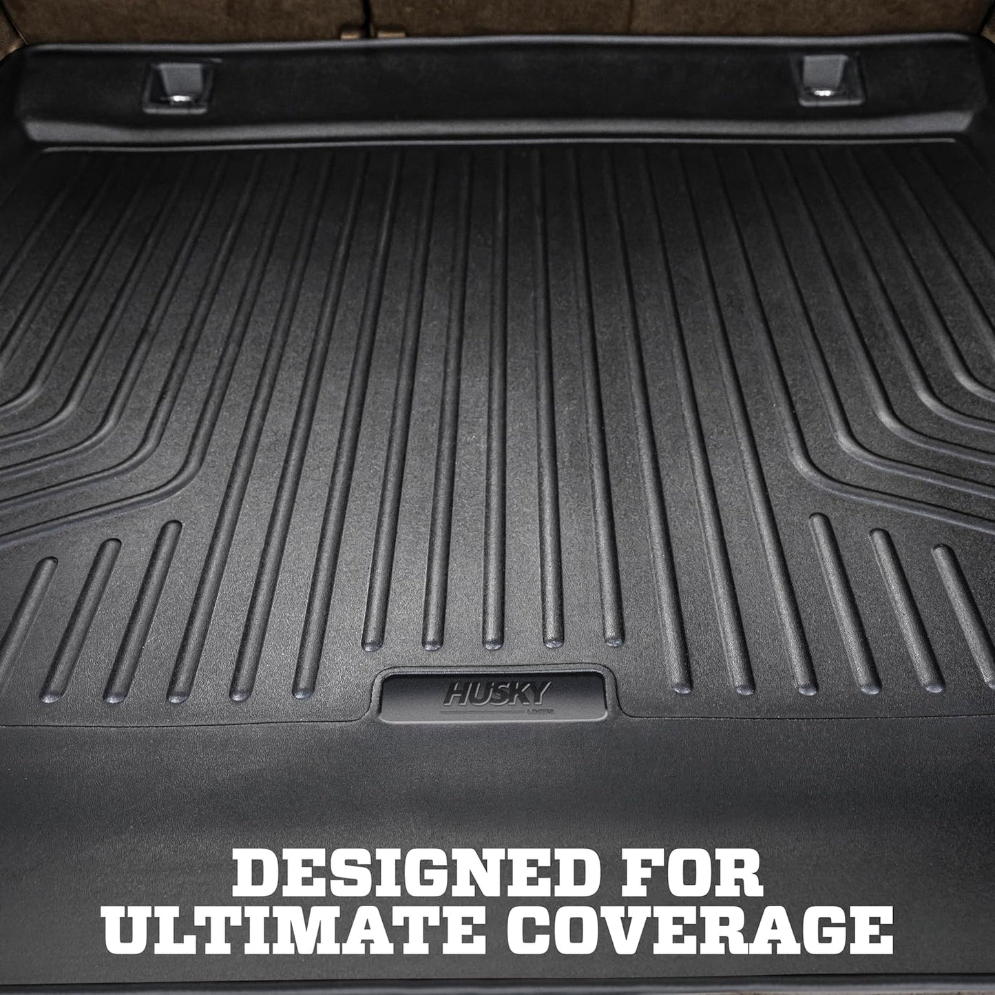 Husky Liners Weatherbeater Floor Mats | Fits 2013 - 2024 Toyota 4Runner; 2014 - 2024 Lexus GX460 | Front & 2nd Row, 3-pc Black - 99571