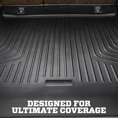 Husky Liners Weatherbeater Floor Mats | Fits 2013 - 2024 Toyota 4Runner; 2014 - 2024 Lexus GX460 | Front & 2nd Row, 3-pc Black - 99571