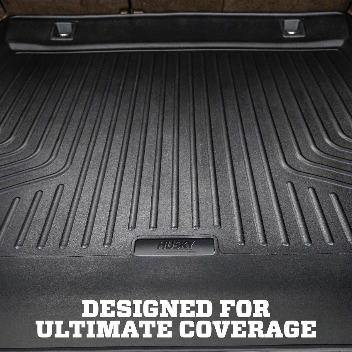 Husky Liners Weatherbeater Floor Mats | Fits 2007-2014 Cadillac Escalade, Chevrolet Tahoe & GMC Yukon | Front & 2nd Row, 3-pc Black - 98251