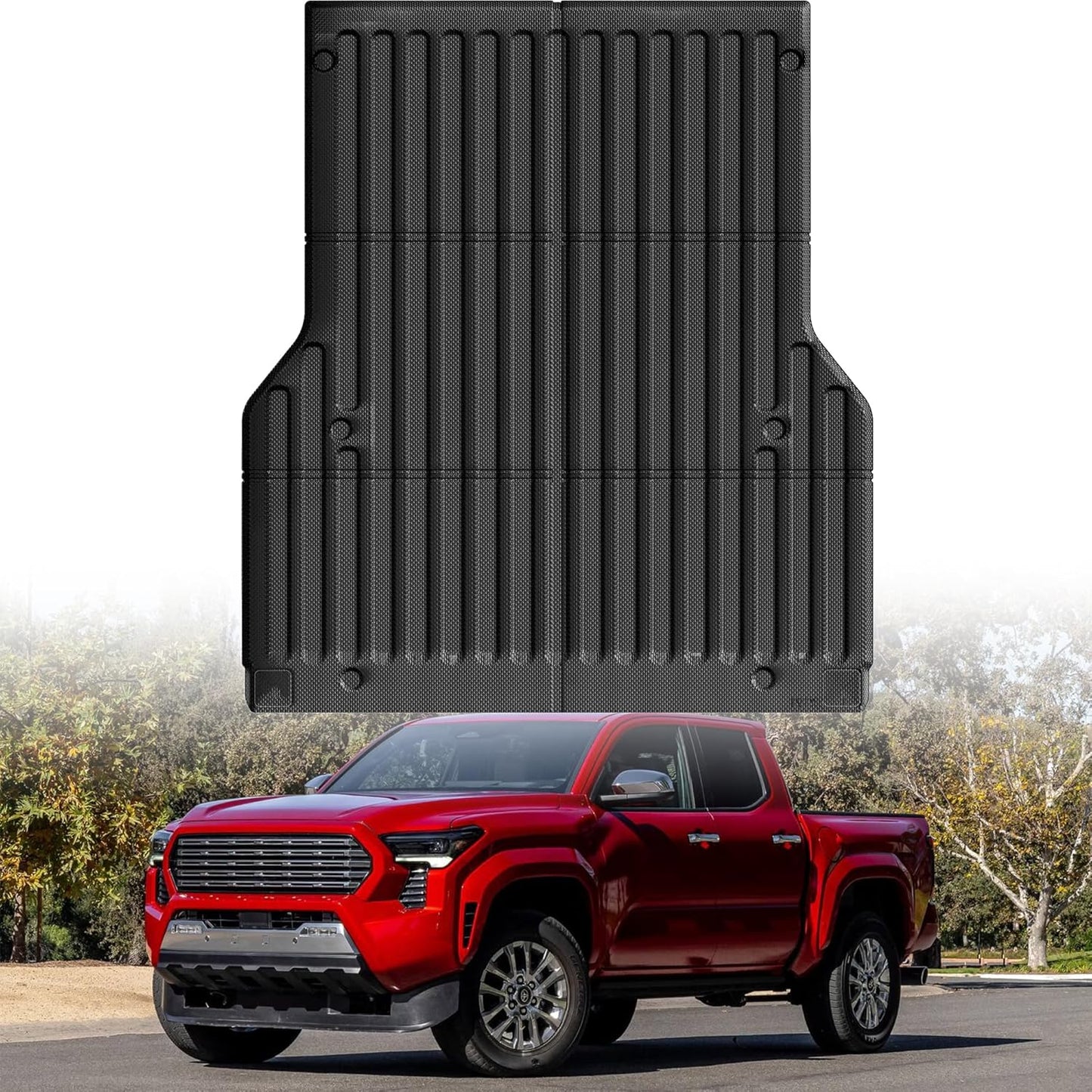 Cargo Liner Compatible with 2015-2024 Ford Edge Cargo Mat，All Weather Protection Trunk Liner Rear Trunk mat，Black