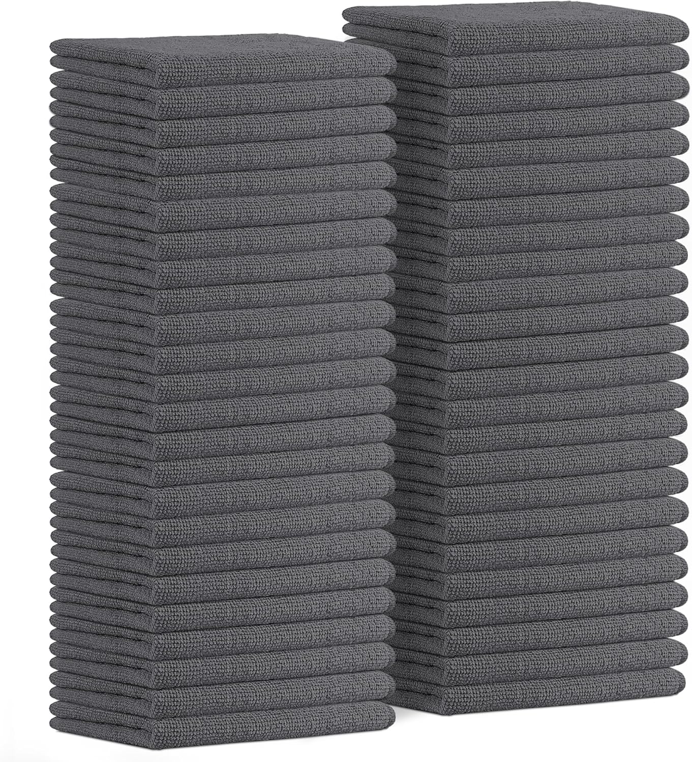 Avalon Towels Microfiber Cleaning Cloths (Value Pack of 36) - Size 16 x 16 Inches, Highly Absorbent Cleaning Rags, Lint Free, Reusable and Washable, Microfiber Towels for Cars