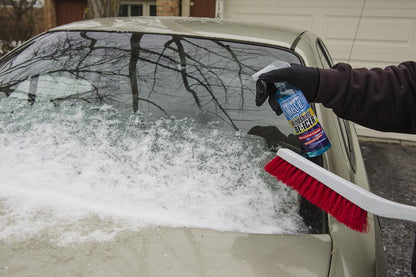 E·Z·R Windshield De-Icer. Melt it! Instantly Melts Ice & Winter Frost For Car Windshields, Windows, Mirrors, Key Locks, & Latches, Snow Melting Defrost Liquid For Car Window Cleaner, 17 Fl Oz, 2-Pack