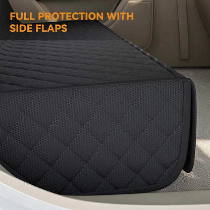 PETICON Waterproof Scratchproof Pet Bench Seat Covers for Cars, SUVs, Nonslip Durable Back Seat Cover for Dogs, 600D Oxford Fabric, Machine Washable