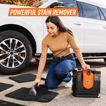 Armor All SCA702 901 7 Amp Portable Spot Cleaner for Car Cleaning, Carpet and Upholstery Stain Removal