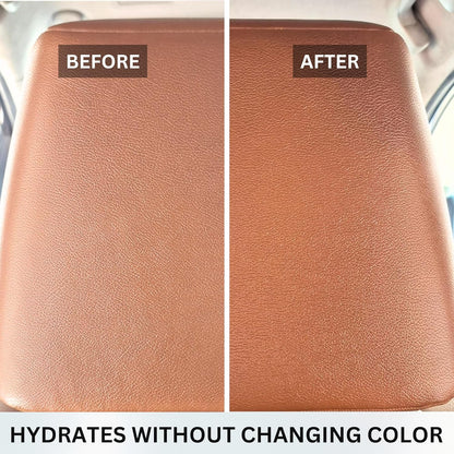 The Pro Stuff® Ultimate Leather Conditioner for Car Interior & Seats | UV Protection, Deep Restoration and Shine | Easy Apply, No-Residue Micro-emulsion Clear Formula | Works on Couch, Jacket, Shoe