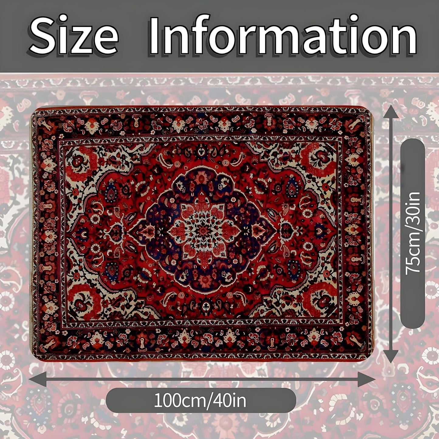 Universal Car Trunk Mat 29" x 39",Purple Colorful Flowers All Weather Trunk Protection Cargo Liner, Durable Cargo Mat Rear Trunk Liner,Stylish Vehicle Interior Accessories Suitable for Most Car Models