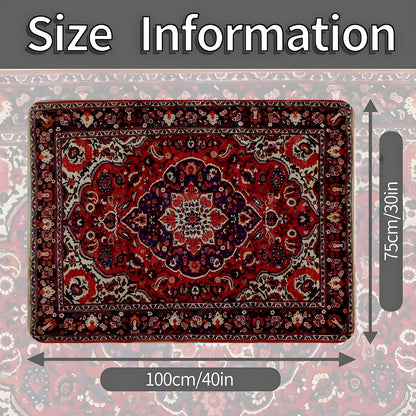 Universal Car Trunk Mat 29" x 39",Purple Colorful Flowers All Weather Trunk Protection Cargo Liner, Durable Cargo Mat Rear Trunk Liner,Stylish Vehicle Interior Accessories Suitable for Most Car Models