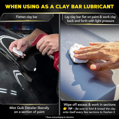 Meguiar's Quik Detailer, Mist & Wipe Car Detailing Spray, Clear Light Contaminants and Boost Shine with a Quick Detailer Spray that Keeps Paint and Wax Looking Like New, 32 oz
