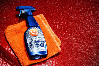 303 Products Touchless Sealant - SiO2 Water Activated Paint & Glass Protection - Spray On, Rinse Off - Lasts 2X Longer Than W- Deep, Wet Shine, 32 fl. oz. (30394CSR)
