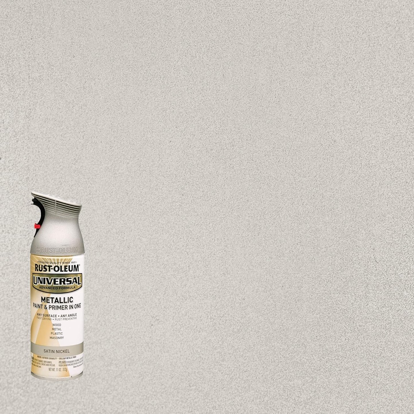 Rust-Oleum 302151 Universal All Surface Clear Topcoat Spray, 11 oz, Dead Flat Clear - Colors B
