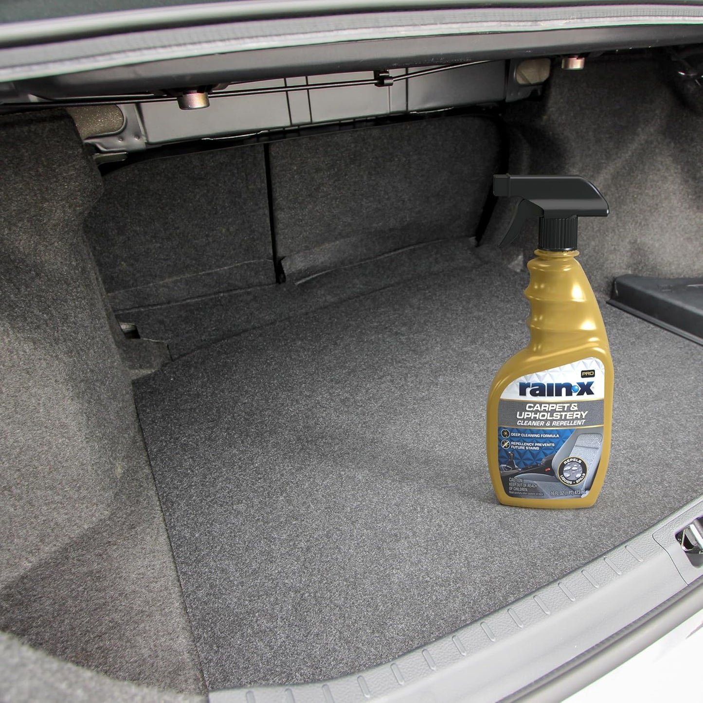 Rain-X 620232SRP All-Interior Cleaner Protectant & Repellent for Car Interiors, Cleans + Repels Liquid Spills & Dust without Residue, Cherry Scent 16 Fl Oz.