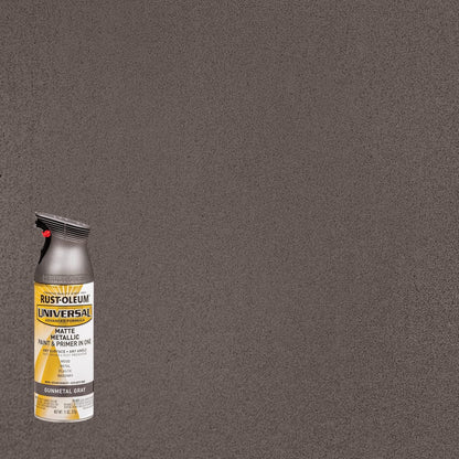 Rust-Oleum 302151 Universal All Surface Clear Topcoat Spray, 11 oz, Dead Flat Clear - Colors A