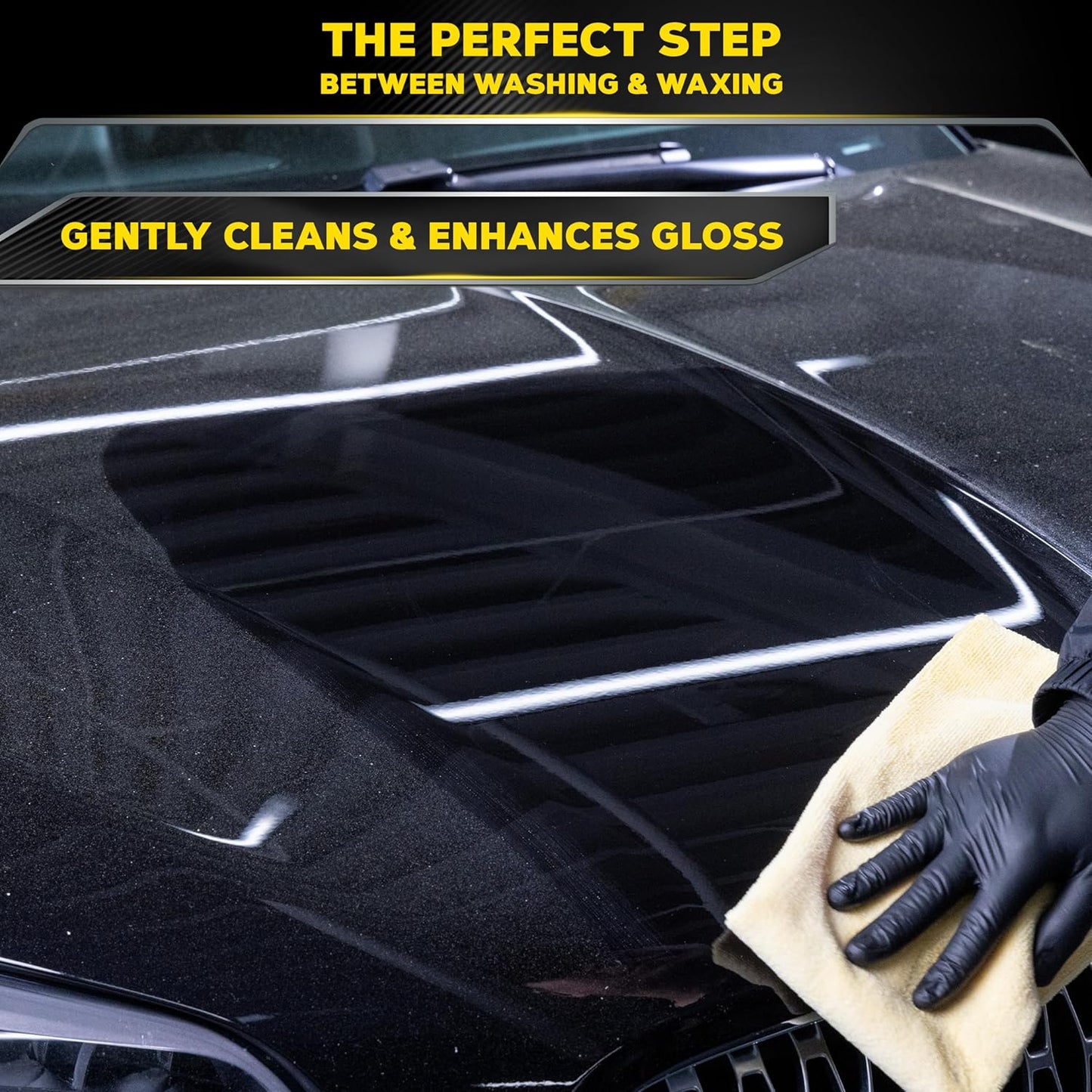 Meguiar's Quik Detailer Mist & Wipe - Easy to Use Car Spray Detailer Lifts Light Dust, Fingerprints, Smudges, and Fresh Contaminants - Perfect to Enhance Shine and Protection Between Washes, 16 Oz