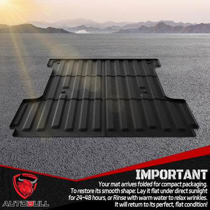 Cargo Liner Compatible with 2015-2024 Ford Edge Cargo Mat，All Weather Protection Trunk Liner Rear Trunk mat，Black