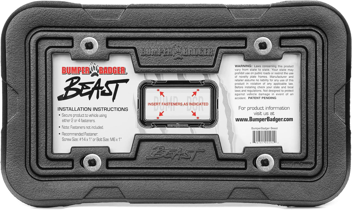 The Original Rear Bumper Protector and Rear Bumper Guard (BumperBadger Classic)