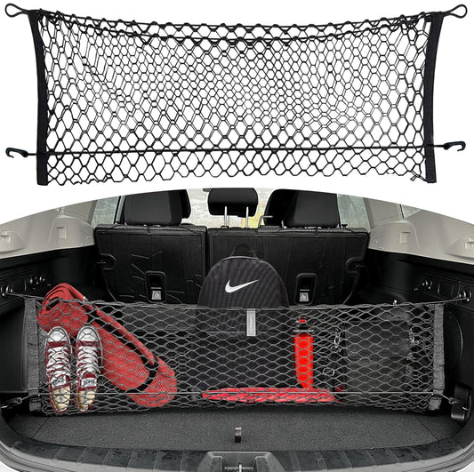 Envelope Style Automotive Elastic Trunk Mesh Cargo Net for Subaru Forester (SK) 2019-2026 - Premium Trunk Organizer and Storage - Luggage Net for SUV - Best Car Organizer for Subaru Forester