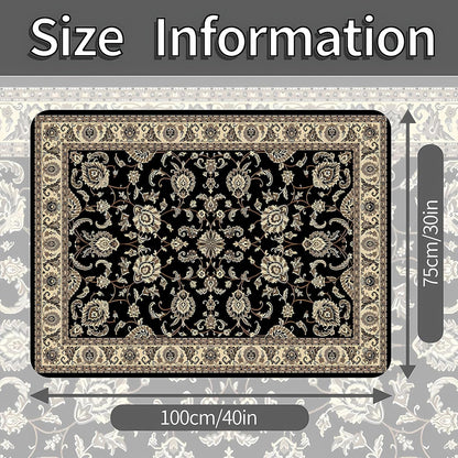 Universal Car Trunk Mat 29" x 39",Purple Colorful Flowers All Weather Trunk Protection Cargo Liner, Durable Cargo Mat Rear Trunk Liner,Stylish Vehicle Interior Accessories Suitable for Most Car Models