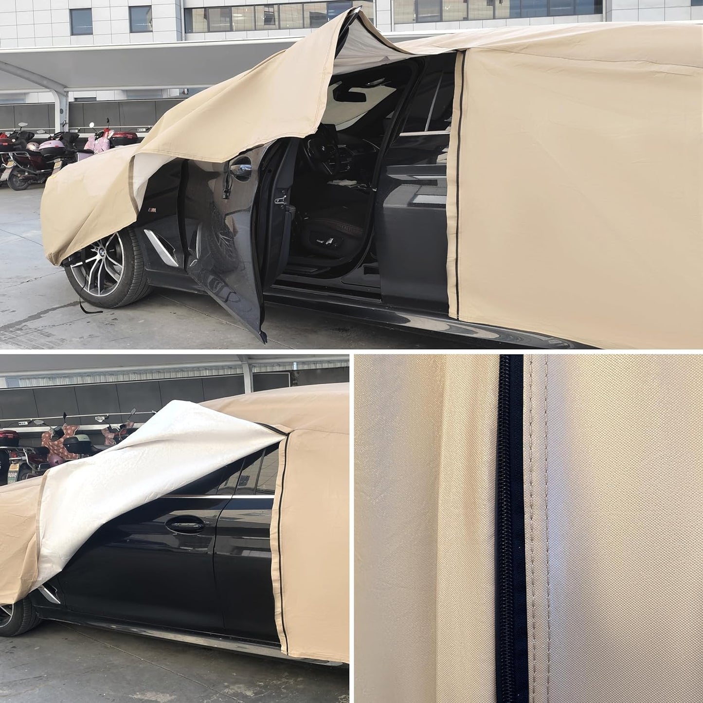 Heavy Duty Outdoor Car Cover Custom Fit for 1994-2026 Ford Mustang, Windproof All Weather Waterproof Sun Rain UV Dust Snow Protection Outdoor Car Covers