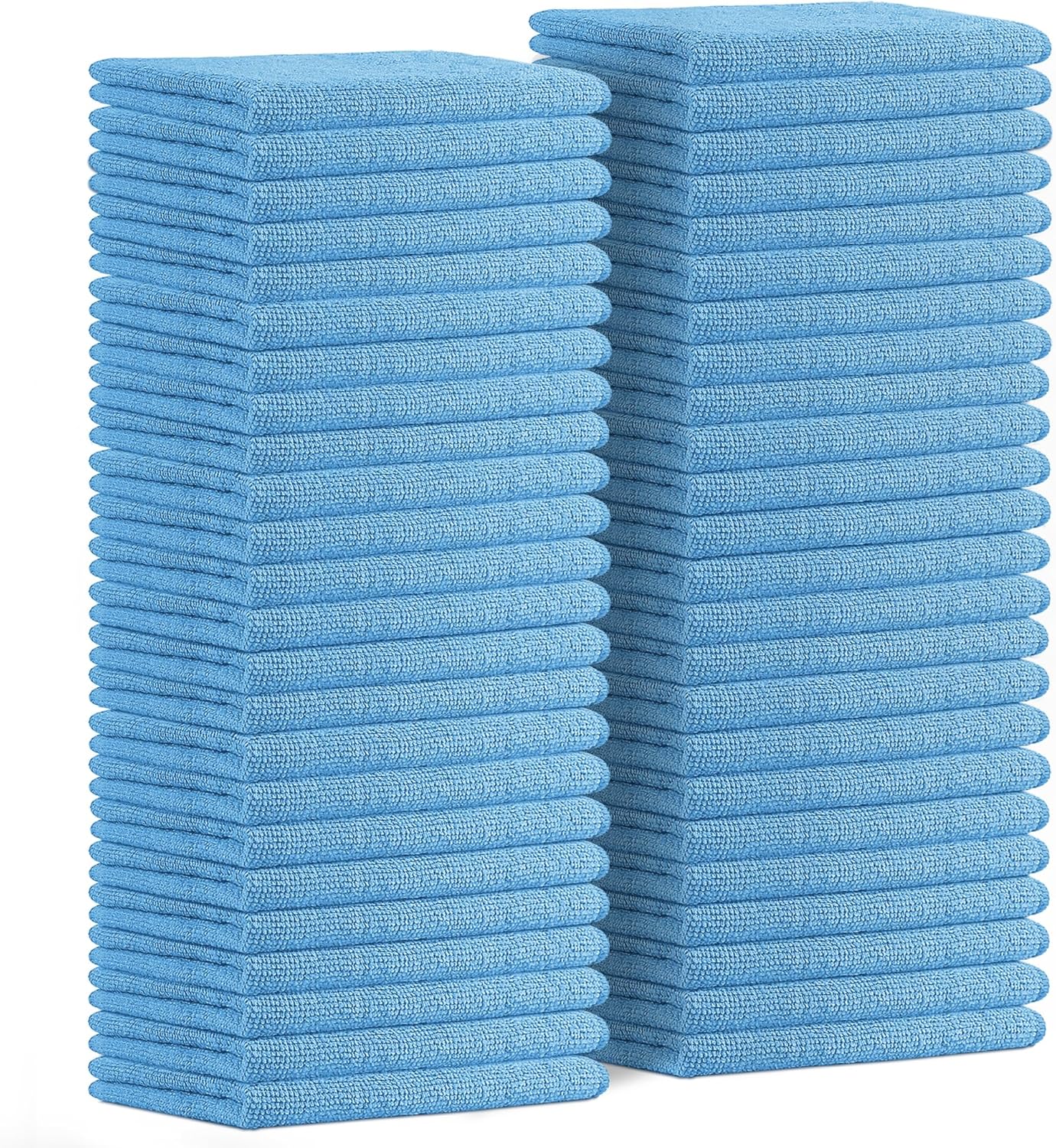 Avalon Towels Microfiber Cleaning Cloths (Value Pack of 36) - Size 16 x 16 Inches, Highly Absorbent Cleaning Rags, Lint Free, Reusable and Washable, Microfiber Towels for Cars