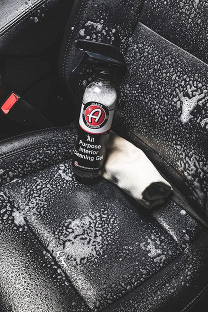 Adam's All Purpose Interior Cleaning Gel - Car Interior Cleaning For Interior Detailing Leather Seats, Vinyl Carpet, Upholstery, Plastic & Rubber Surfaces