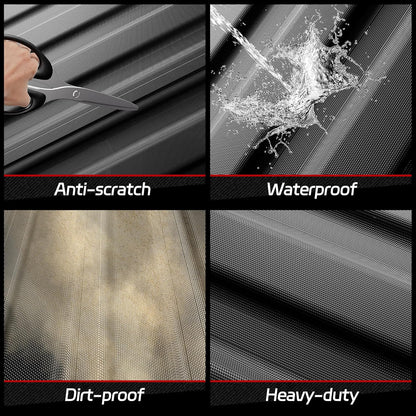 Cargo Liner Compatible with 2015-2024 Ford Edge Cargo Mat，All Weather Protection Trunk Liner Rear Trunk mat，Black