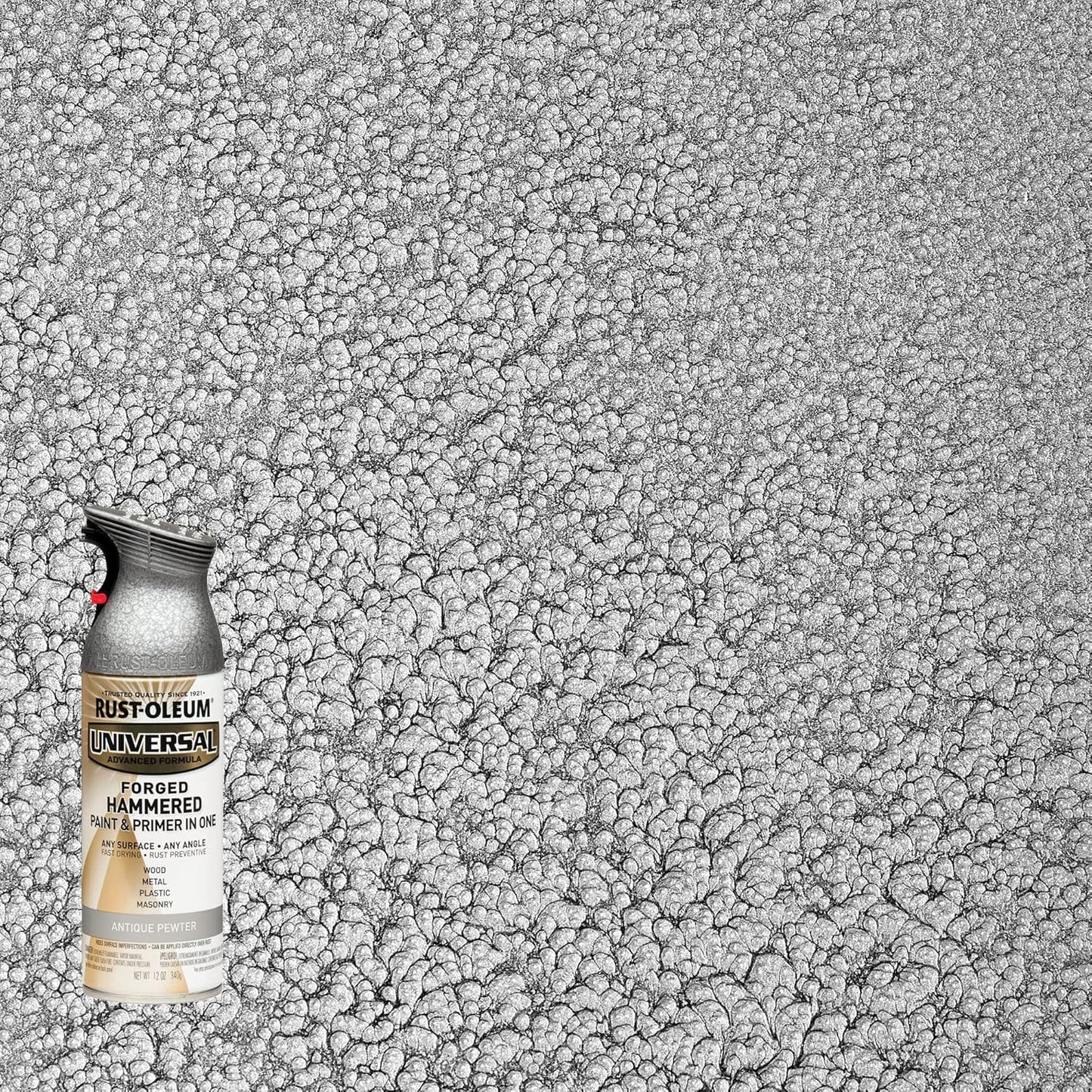Rust-Oleum 302151 Universal All Surface Clear Topcoat Spray, 11 oz, Dead Flat Clear - Colors B