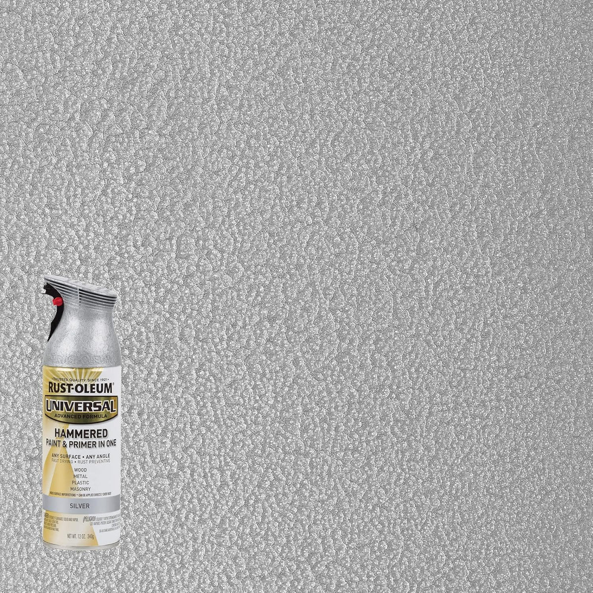 Rust-Oleum 302151 Universal All Surface Clear Topcoat Spray, 11 oz, Dead Flat Clear - Colors A