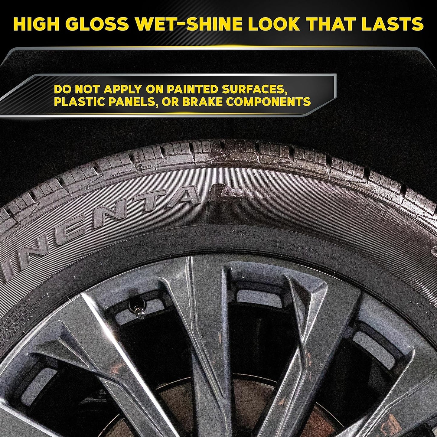 Meguiar's G1224 Hot Shine Tire Spray - 24 Oz Spray Bottle
